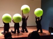 Espetáculo A_Ju_Dança no Auditório da Junta de Freguesia de Paranhos